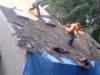 old roofing work 